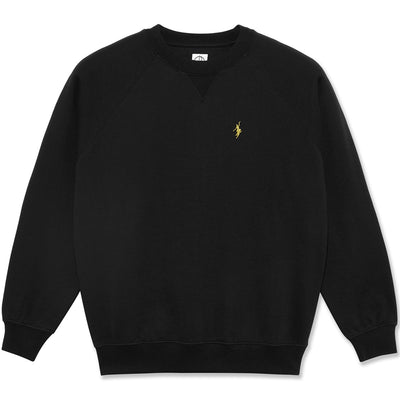 Polar Skate Co No Comply Default Crewneck Black