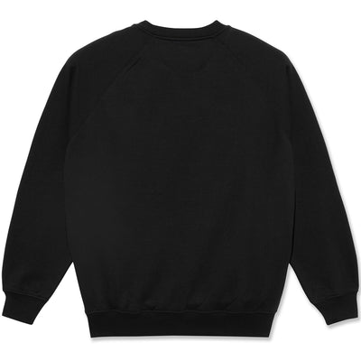 Polar Skate Co No Comply Default Crewneck Black