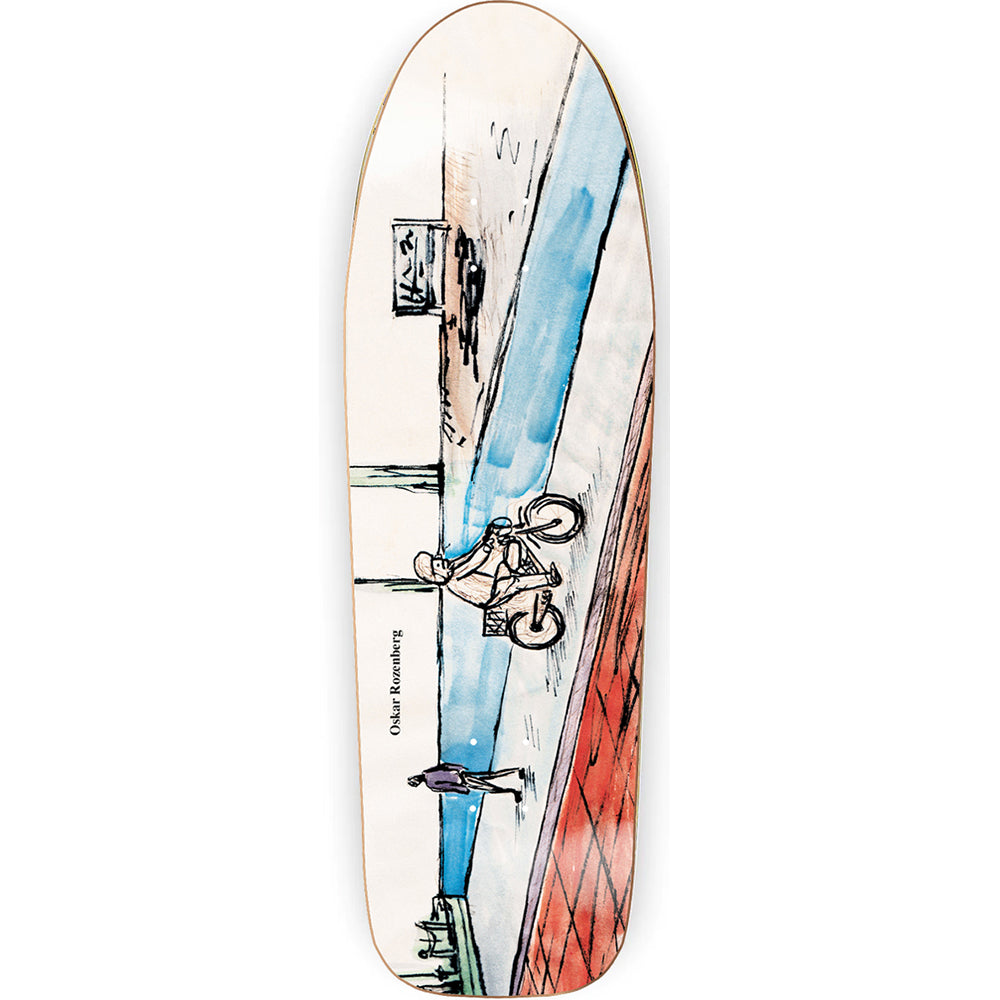 Polar Skate Co Oskar Rozenberg West Harbour DANE 1 Skateboard Deck 9.75"