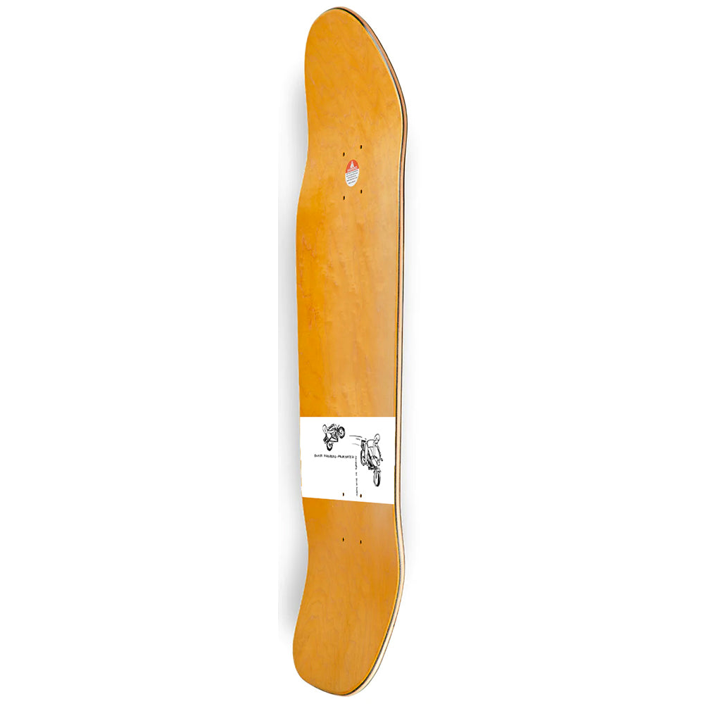 Polar Skate Co Oskar Rozenberg West Harbour DANE 1 Skateboard Deck 9.75"