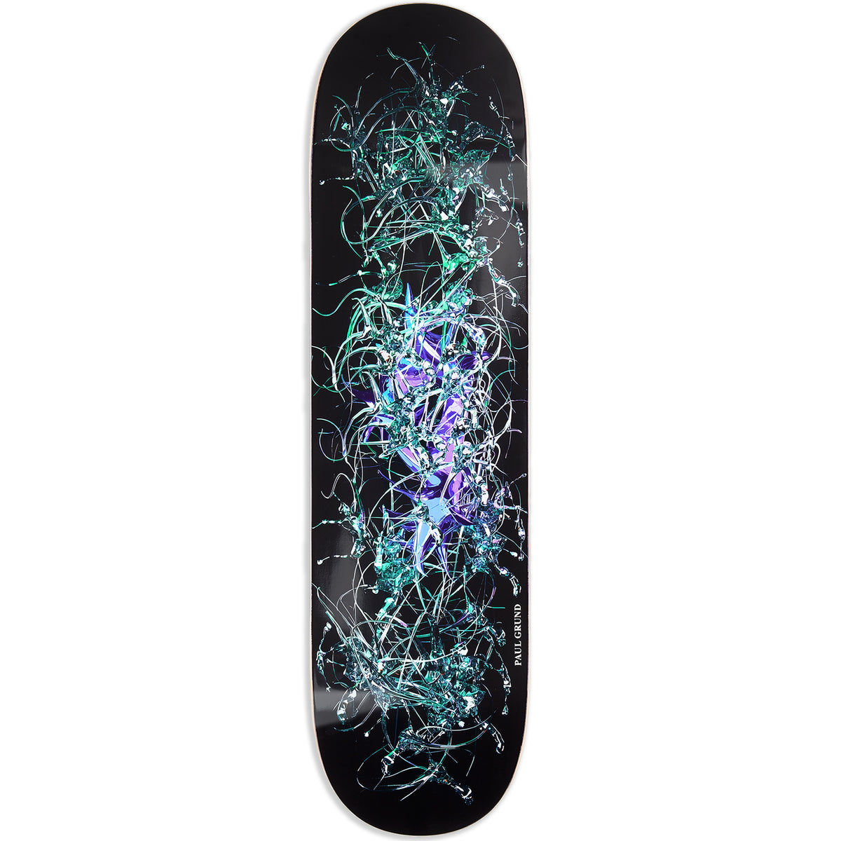 Polar Skate Co Paul Grund Crystal Depth Skateboard Deck 8.25"