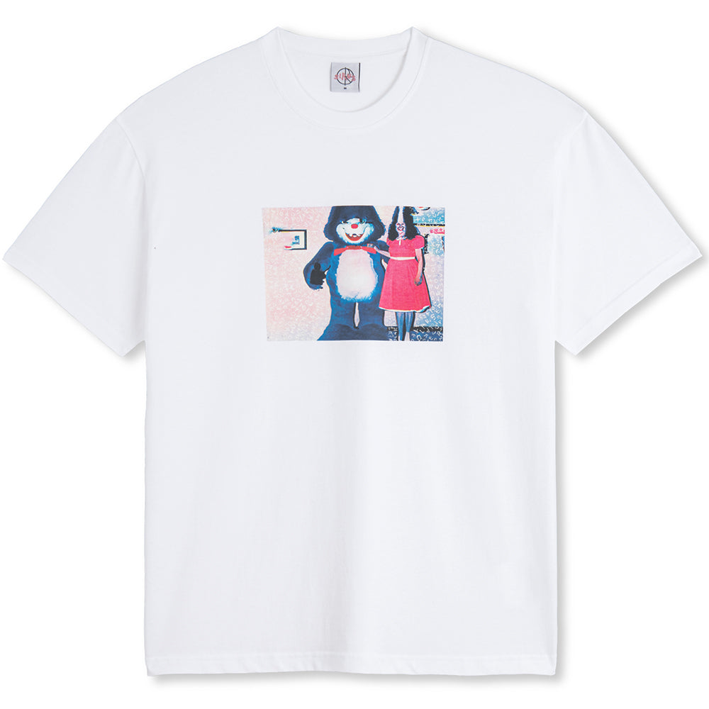 Polar Skate Co Pink Dress Tee White