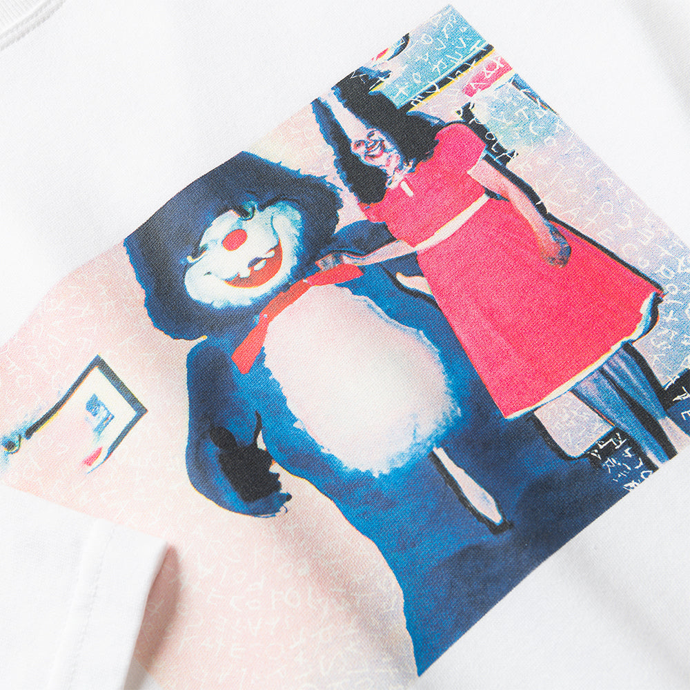 Polar Skate Co Pink Dress Tee White