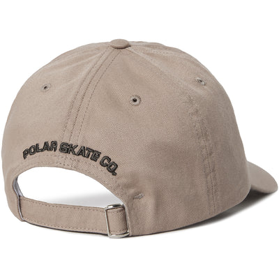 Polar Skate Co Polar Face Logo Cap Sand