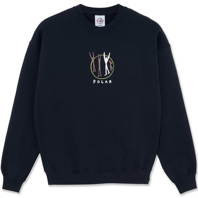Polar Skate Co Polar Gang Crewneck Navy