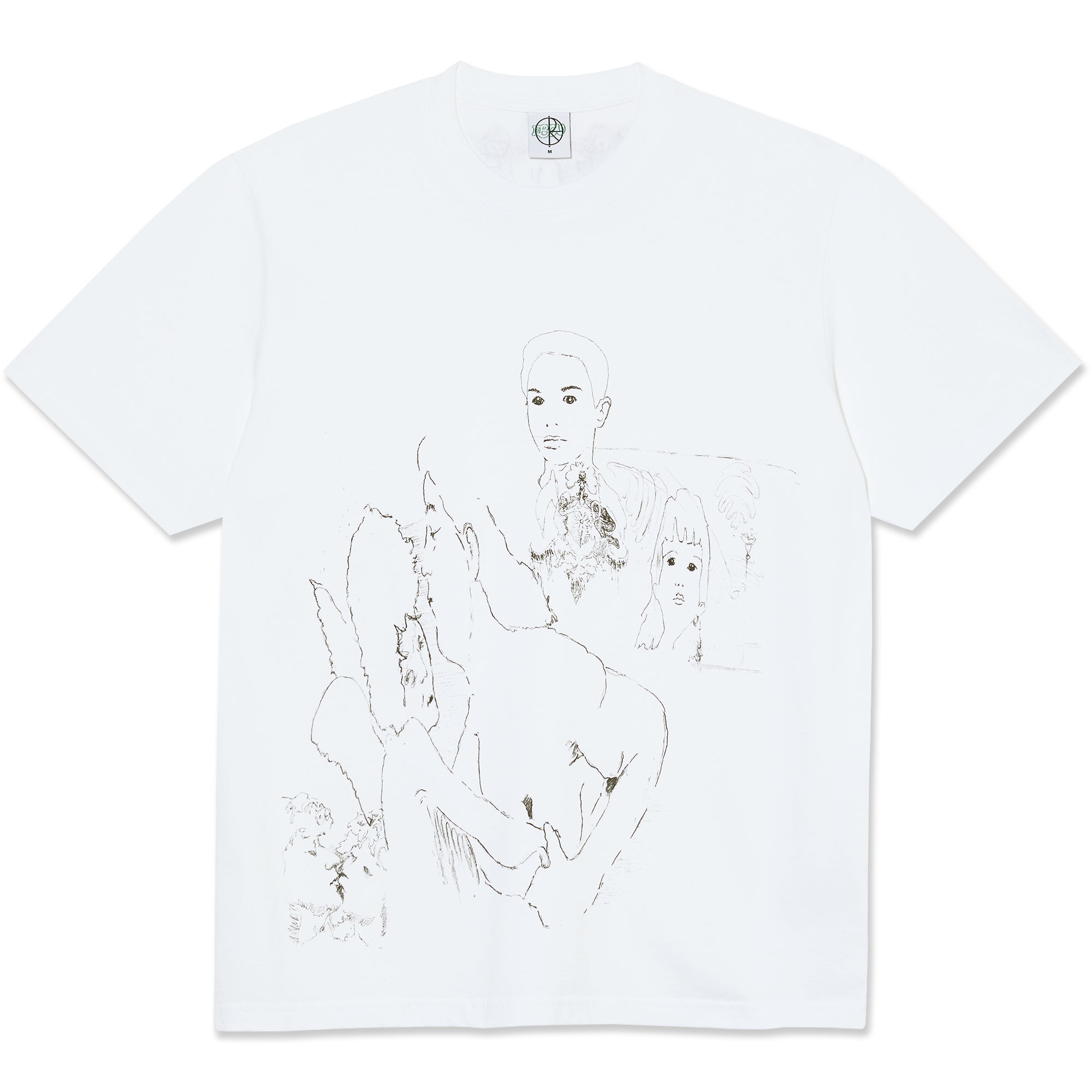 Polar Skate Co Rêve Steve Tee White