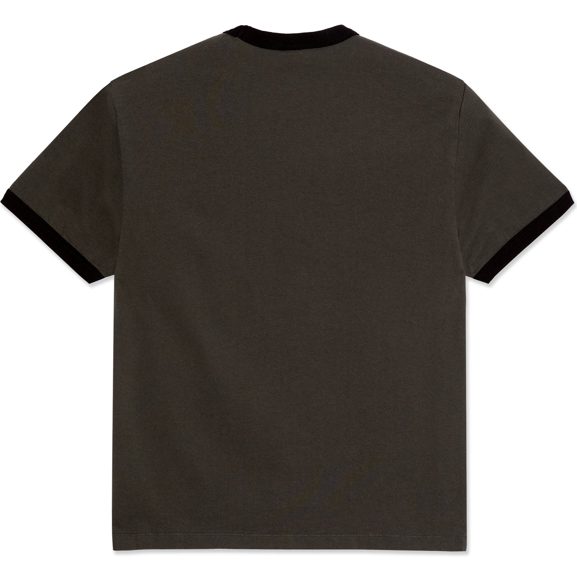 Polar Skate Co Ringer Tee Dirty Black/Black