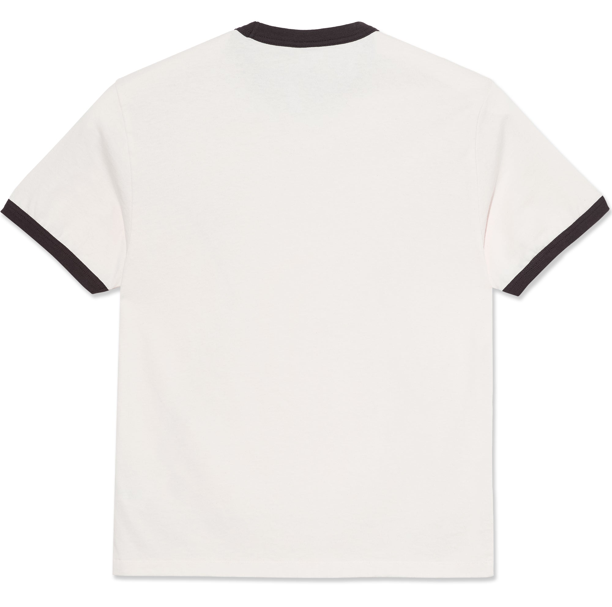 Polar Skate Co Ringer Tee Ivory/Chocolate