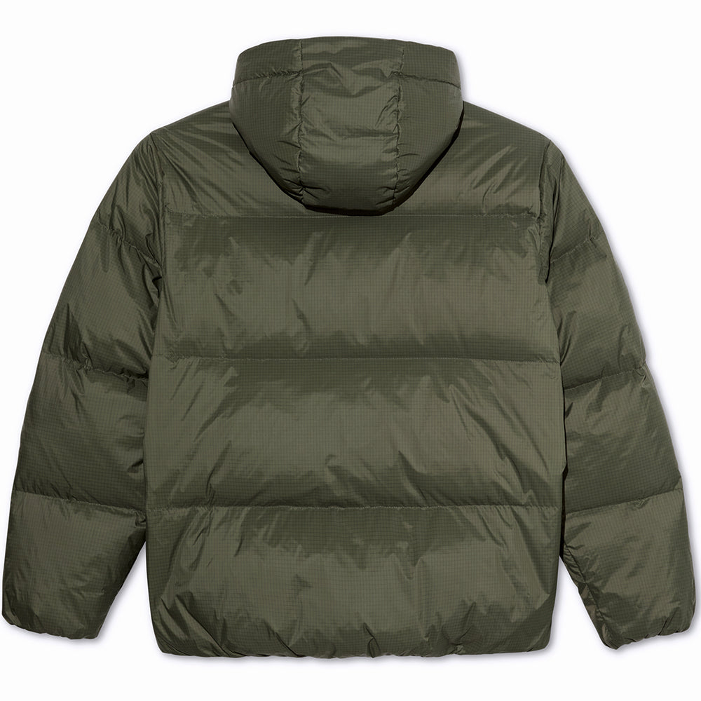 Polar Skate Co Ripstop Soft Puffer Grey Green