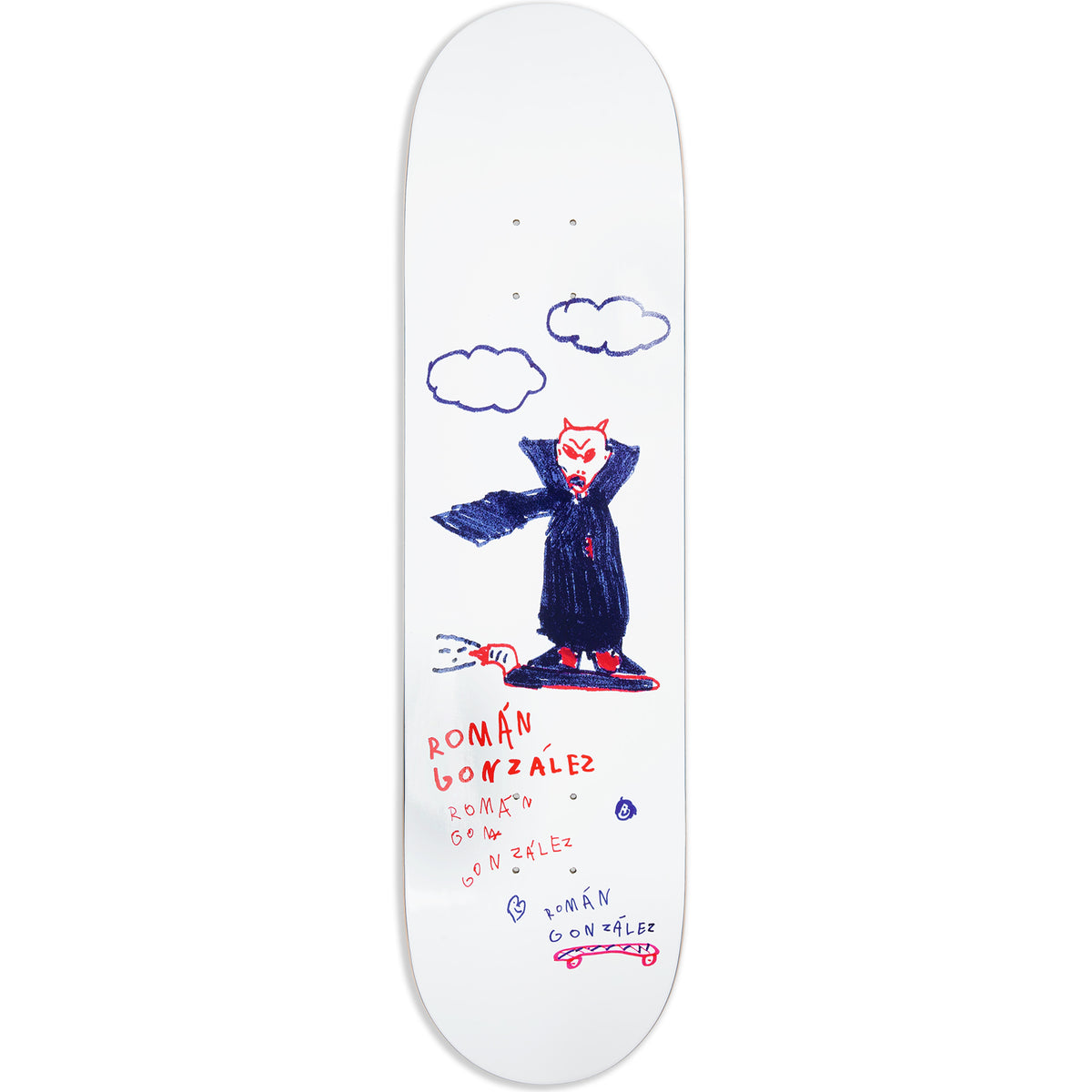 Polar Skate Co Román González Flying Carpet Skateboard Deck 8.25"