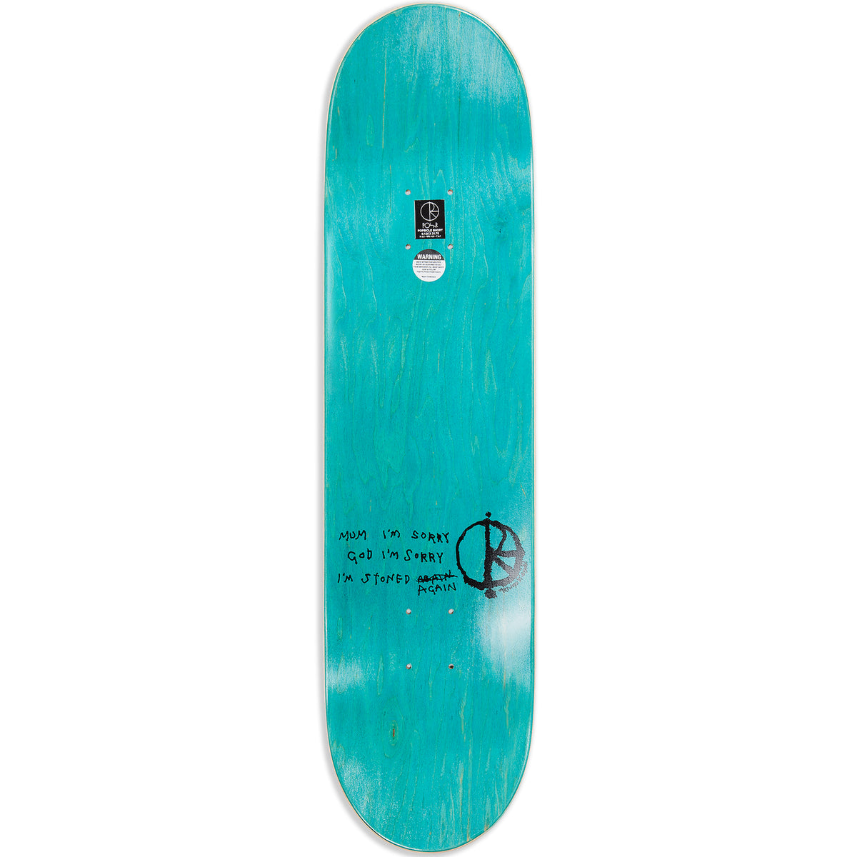 Polar Skate Co Shin Sanbongi Freeze Skateboard Deck 8.125" Short