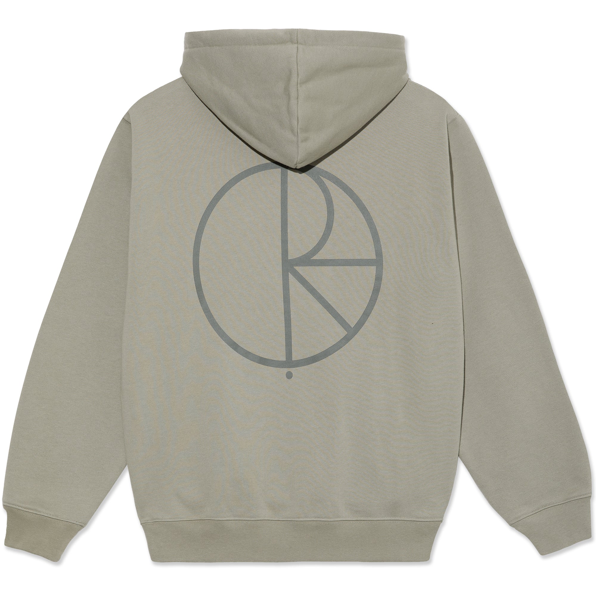 Polar Skate Co Stroke Logo Dave Hoodie Vetiver