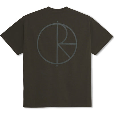 Polar Skate Co Stroke Logo Tee Dirty Black