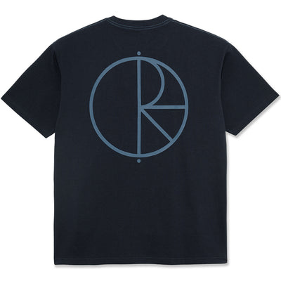 Polar Skate Co Stroke Logo Tee Navy/Blue
