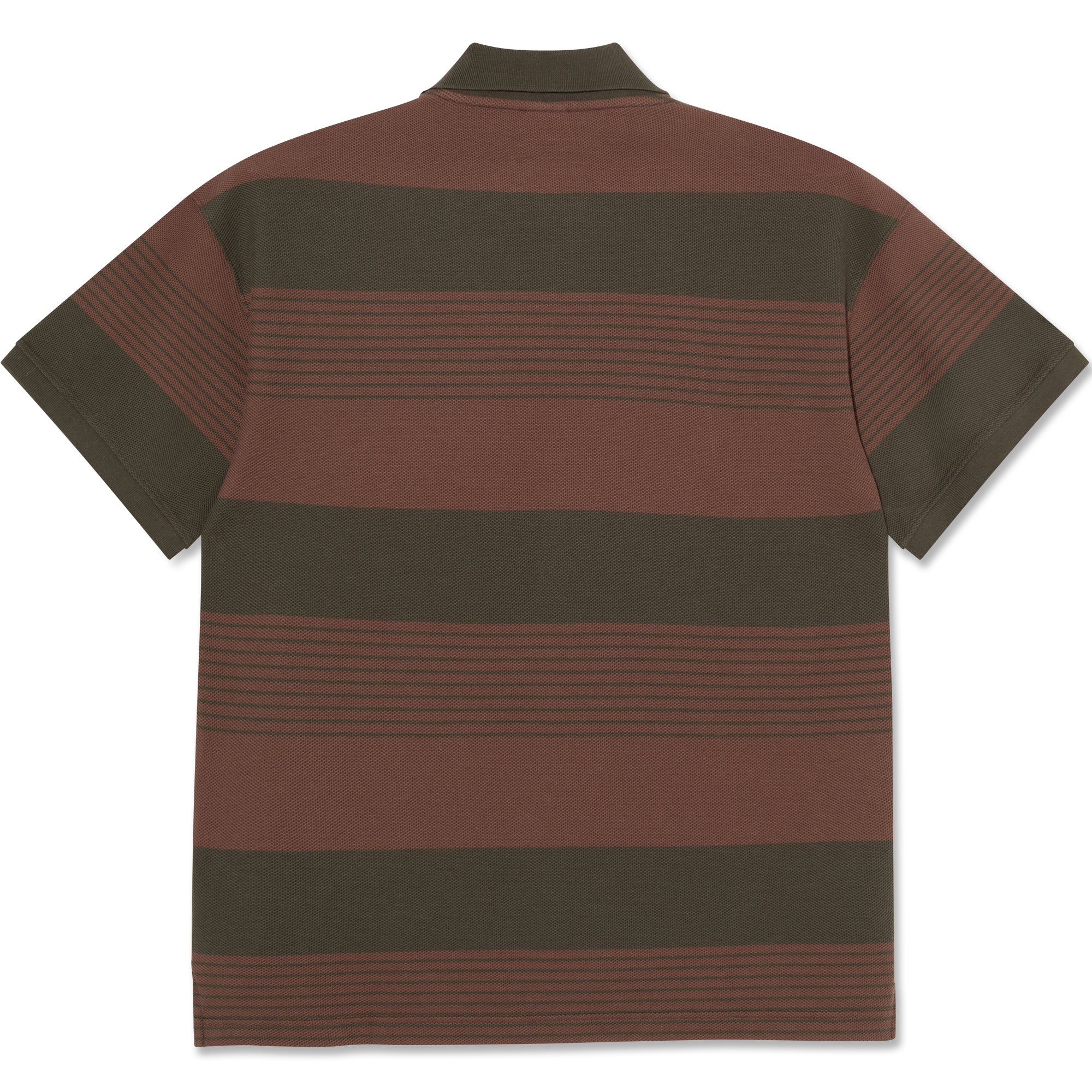 Polar Skate Co Surf Polo Shirt Dirty Black/Brownstone