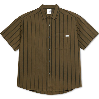 Polar Skate Co Twill Mitchell Shirt Beech/Black