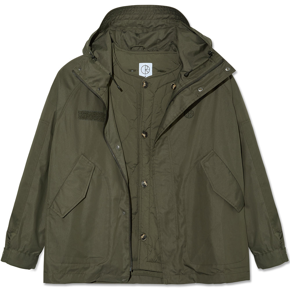 Polar Skate Co Walter Army Jacket Army Green