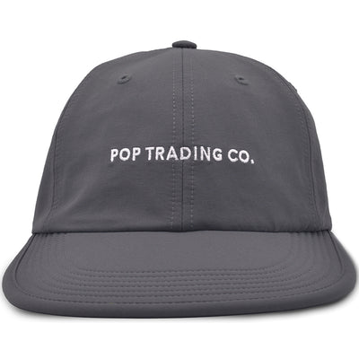 Pop Trading Company Flexfoam Six Panel Hat Charcoal