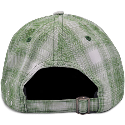 Pop Trading Company Flexfoam Six Panel Hat Green Check