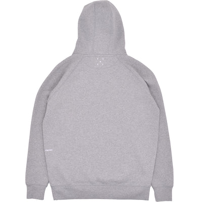 Pop Trading Company Miffy Big P Hooded Sweat Light Grey Heather
