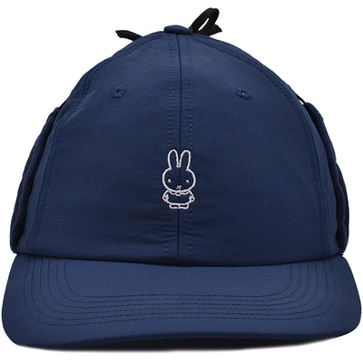 Pop Trading Company Miffy Earflap Hat Navy