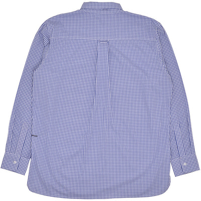 Pop Trading Company Miffy Gingham BD Shirt Blue