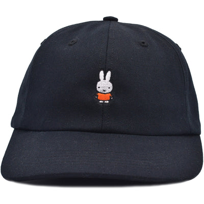 Pop Trading Company Miffy Sixpanel Hat Black