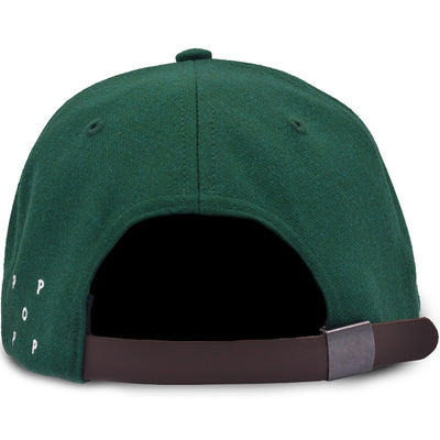 Pop Trading Company Parra Six Panel Hat Dark Green