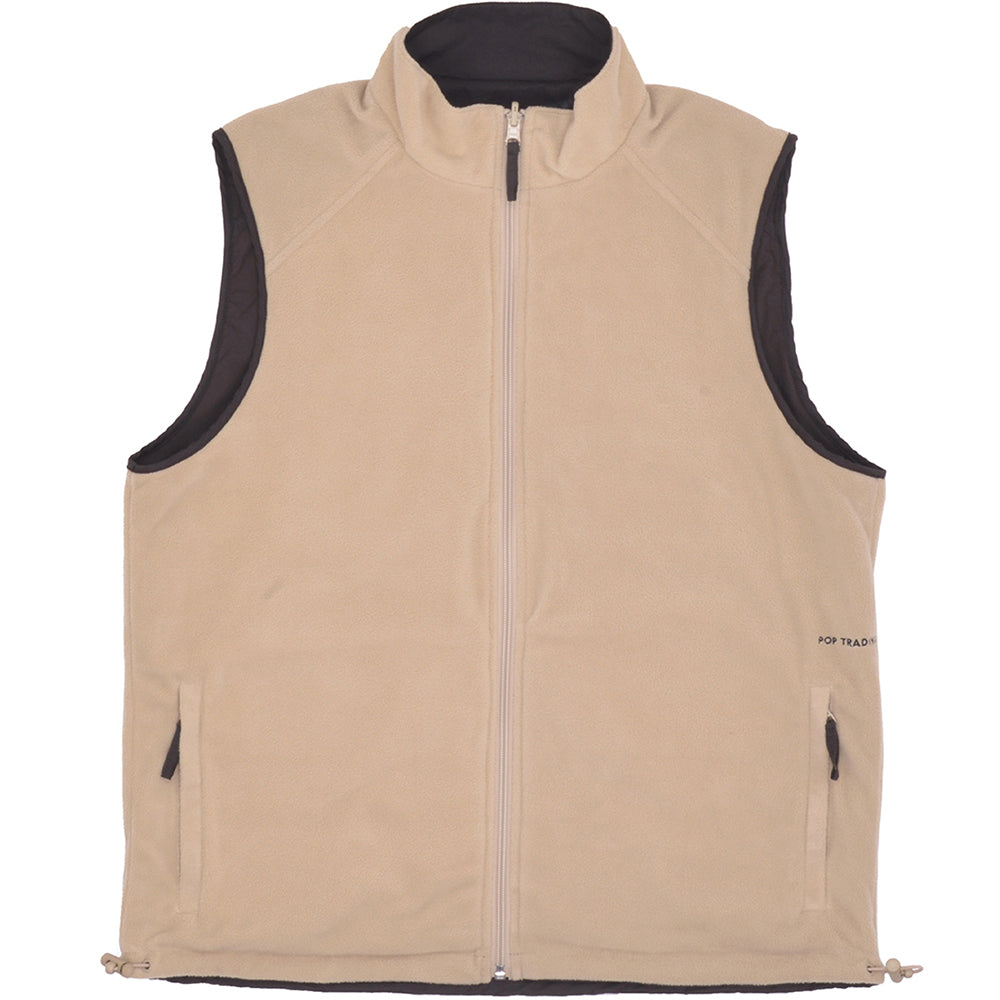 Pop Trading Company Reversible Safari Vest Delicioso/White Pepper