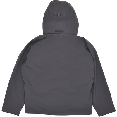 Pop Trading Company Shell Jacket Charcoal