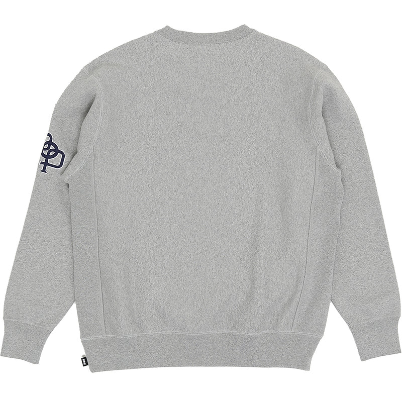 Pop Trading Company x FTC Crewneck Sweat Heather Grey