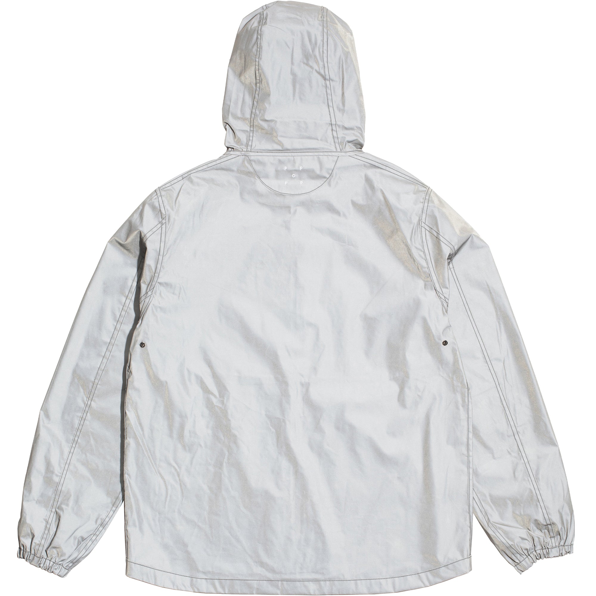 Pop Trading Company Reversible Tech Jacket Anthracite/Reflective