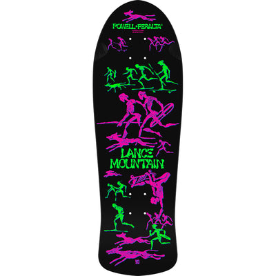 Powell Peralta Bones Brigade Lance Mountain Series 14 Blacklight Deck 9.9"