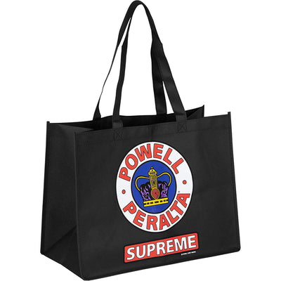 Powell Peralta Supreme Shopping Bag Black