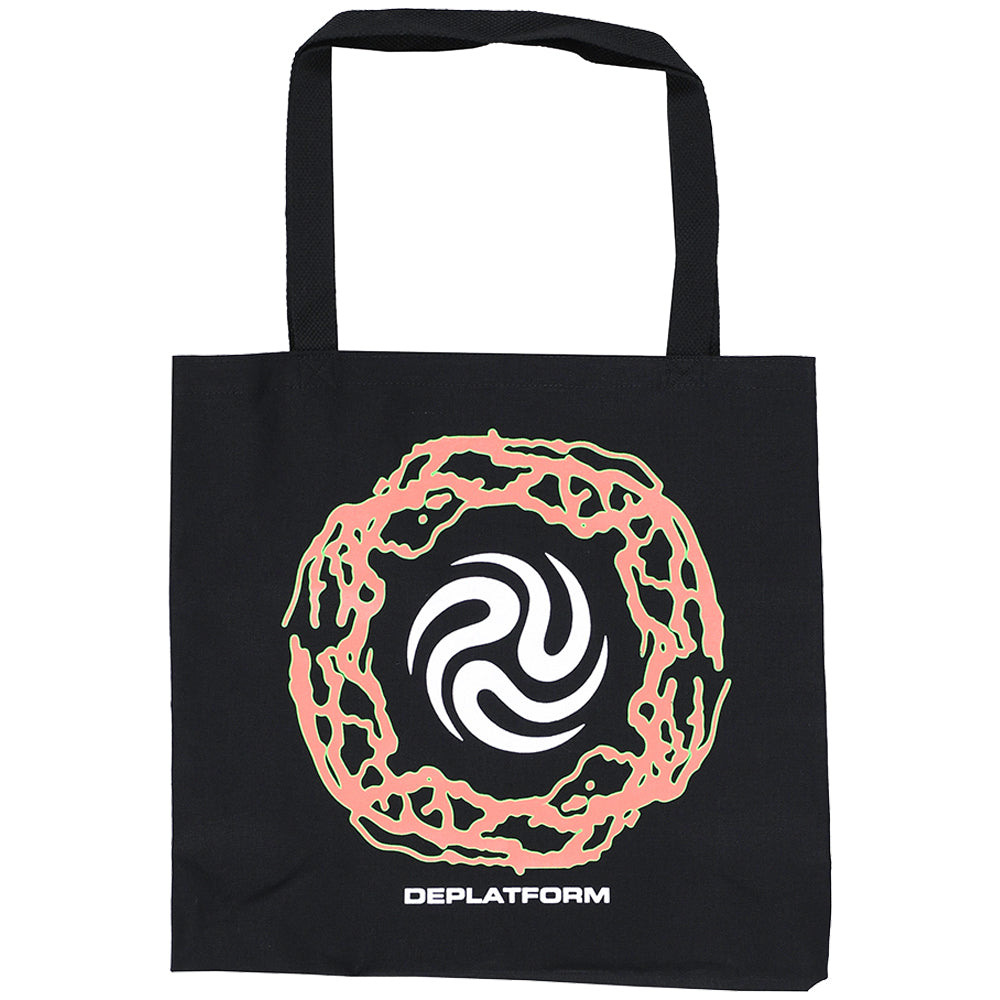 Quasi Drop-Out Tote Bag Black