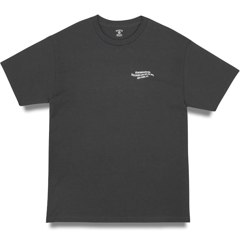 Quartersnacks Halloween Snackman Tee Charcoal