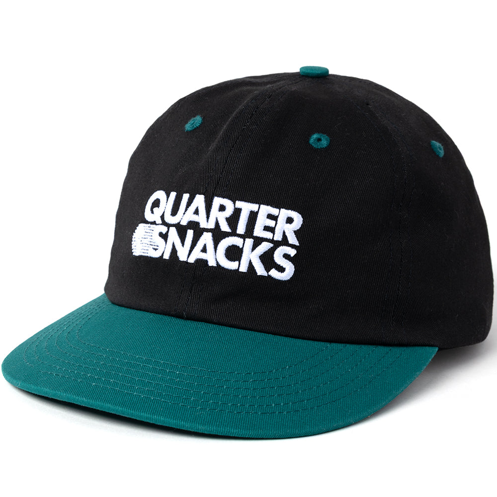 Quartersnacks Journalist Cap Black/Green