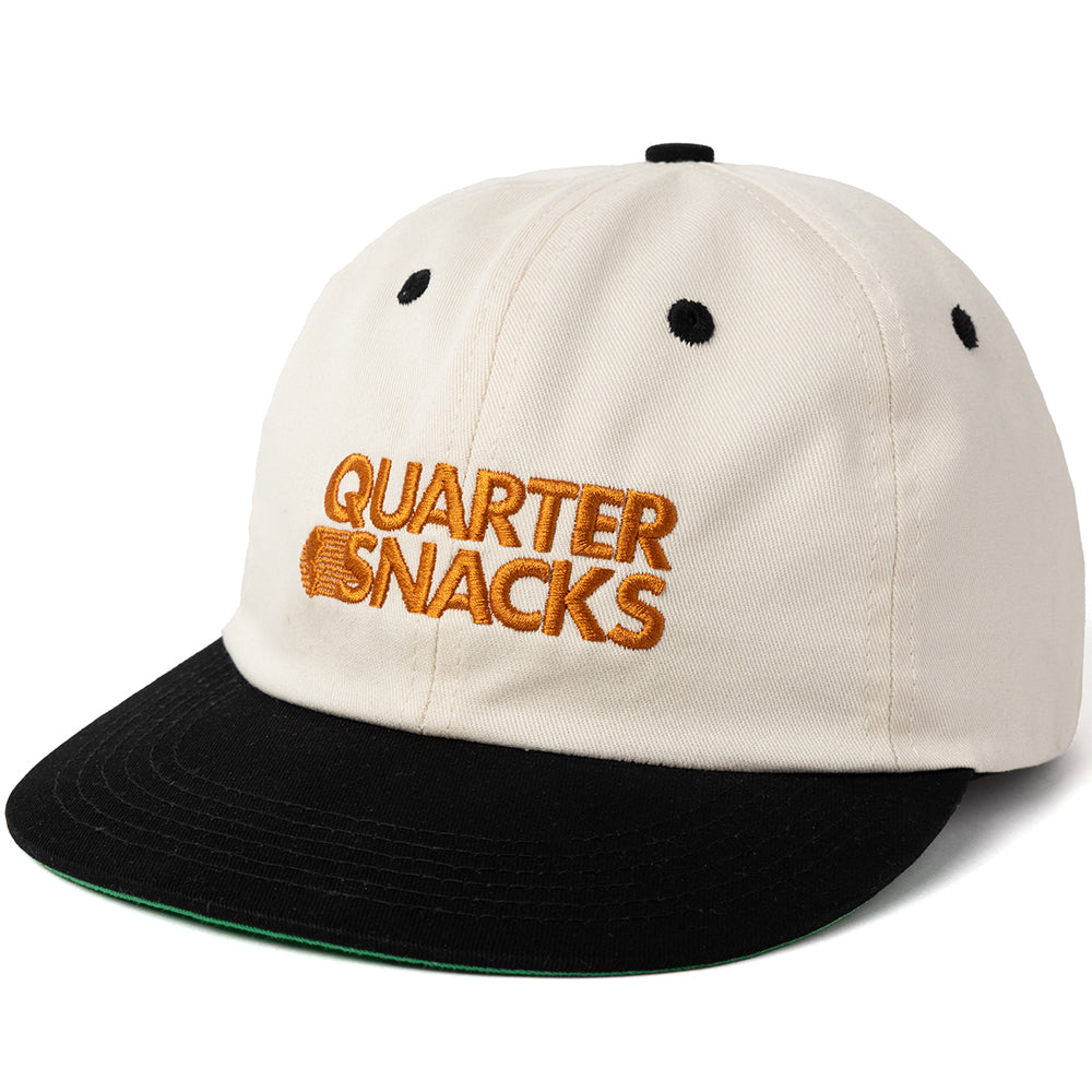 Quartersnacks Journalist Cap Cream/Black