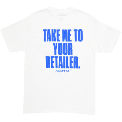 Quasi Authorized Tee White