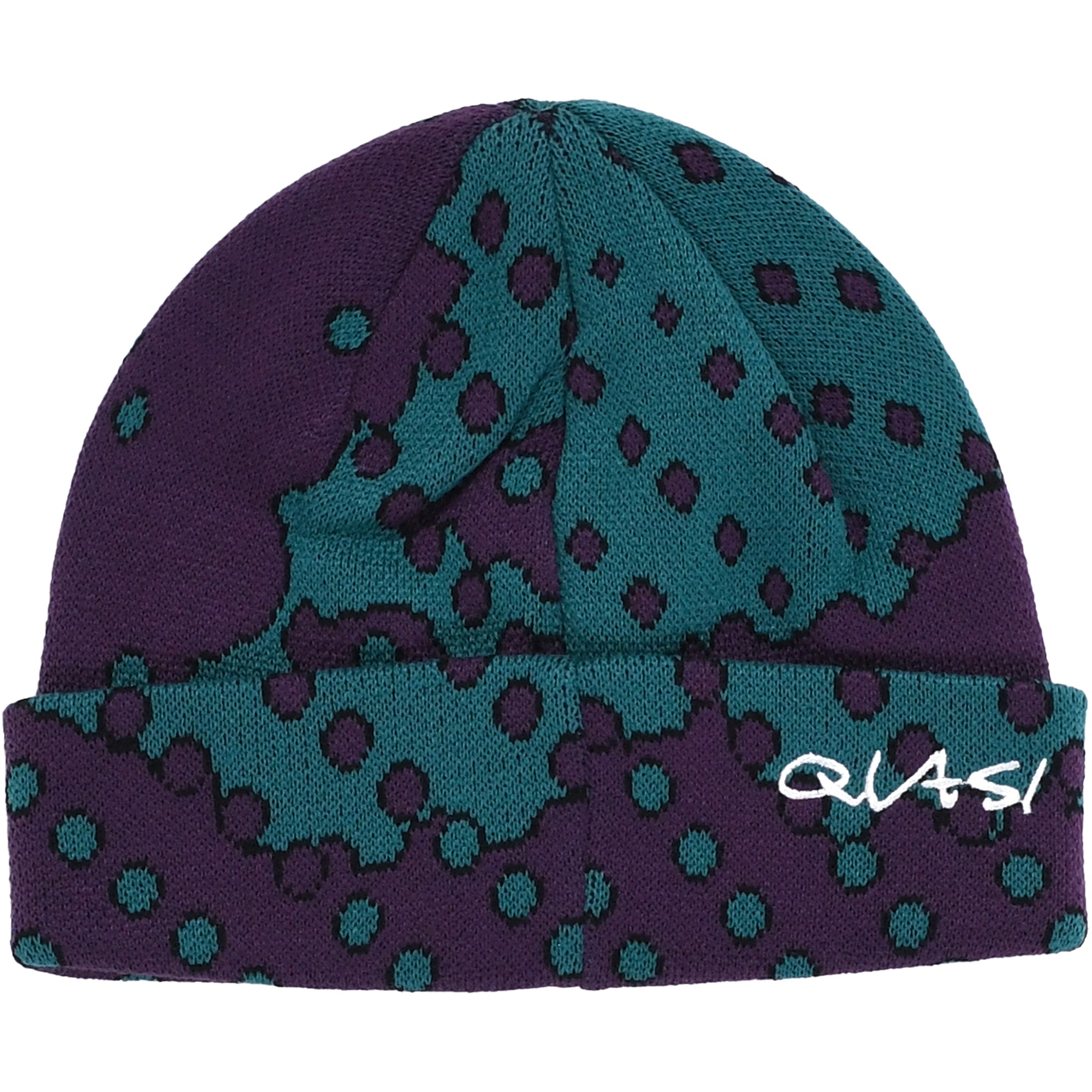 Quasi Dither Beanie Eggplant