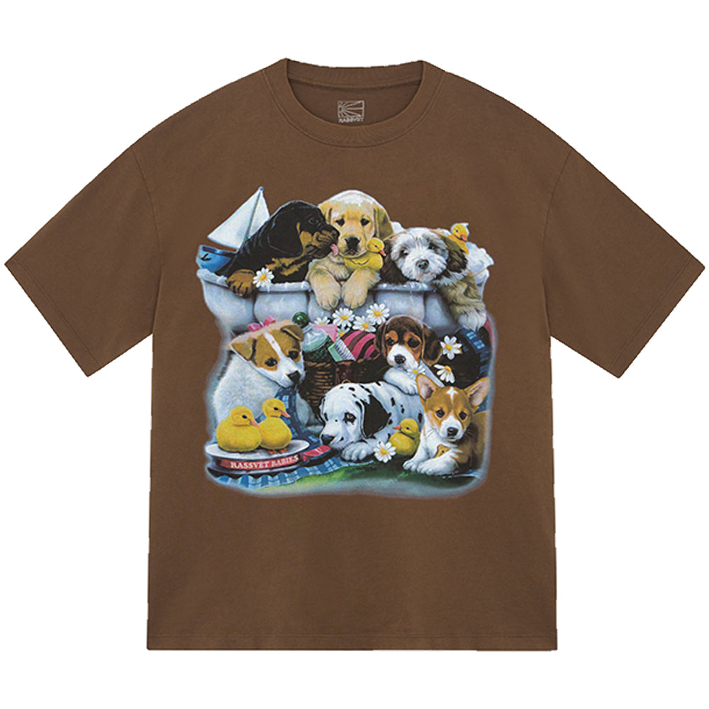 Rassvet Puppies Tee Brown