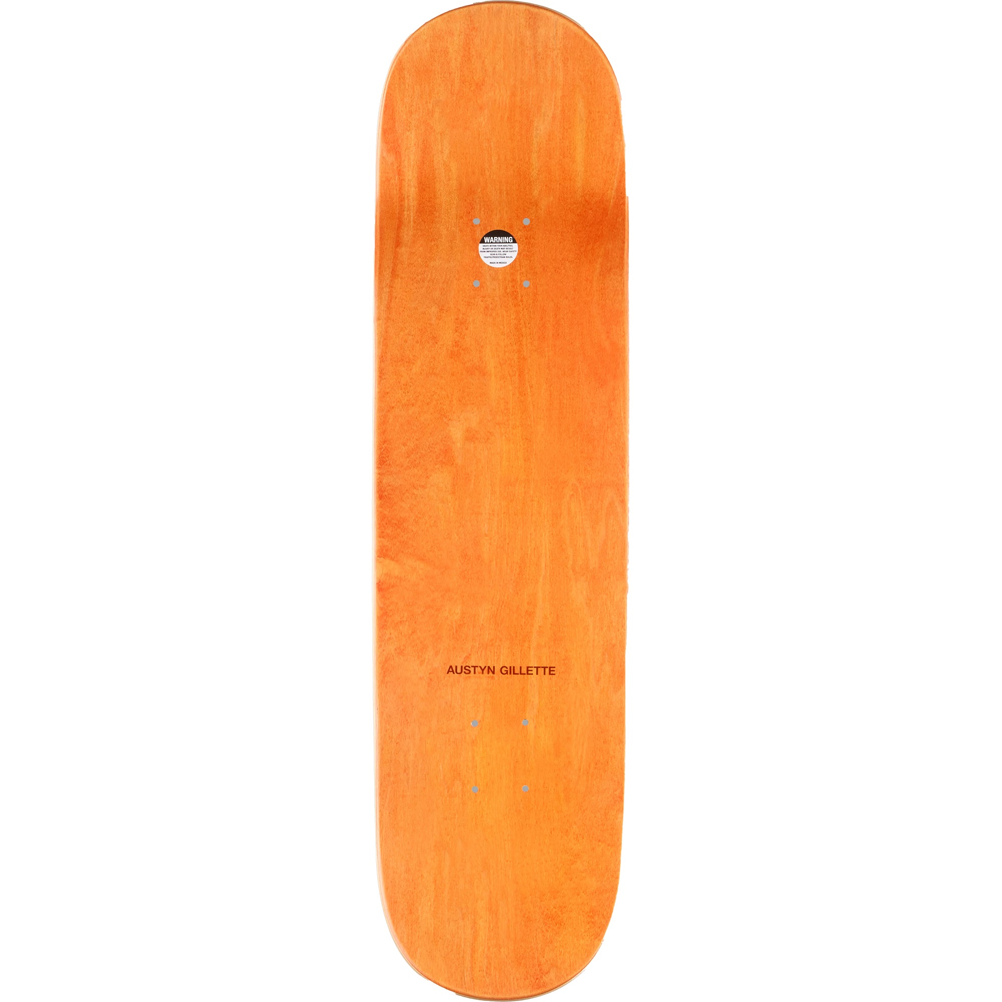 Rassvet Austyn Gillette Lips Skateboard Deck 8.25"