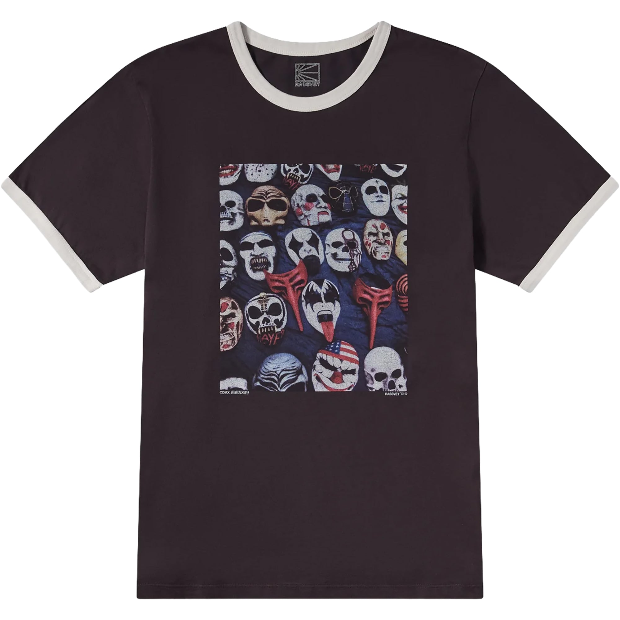 Rassvet CDMX Ringer Tee Brown