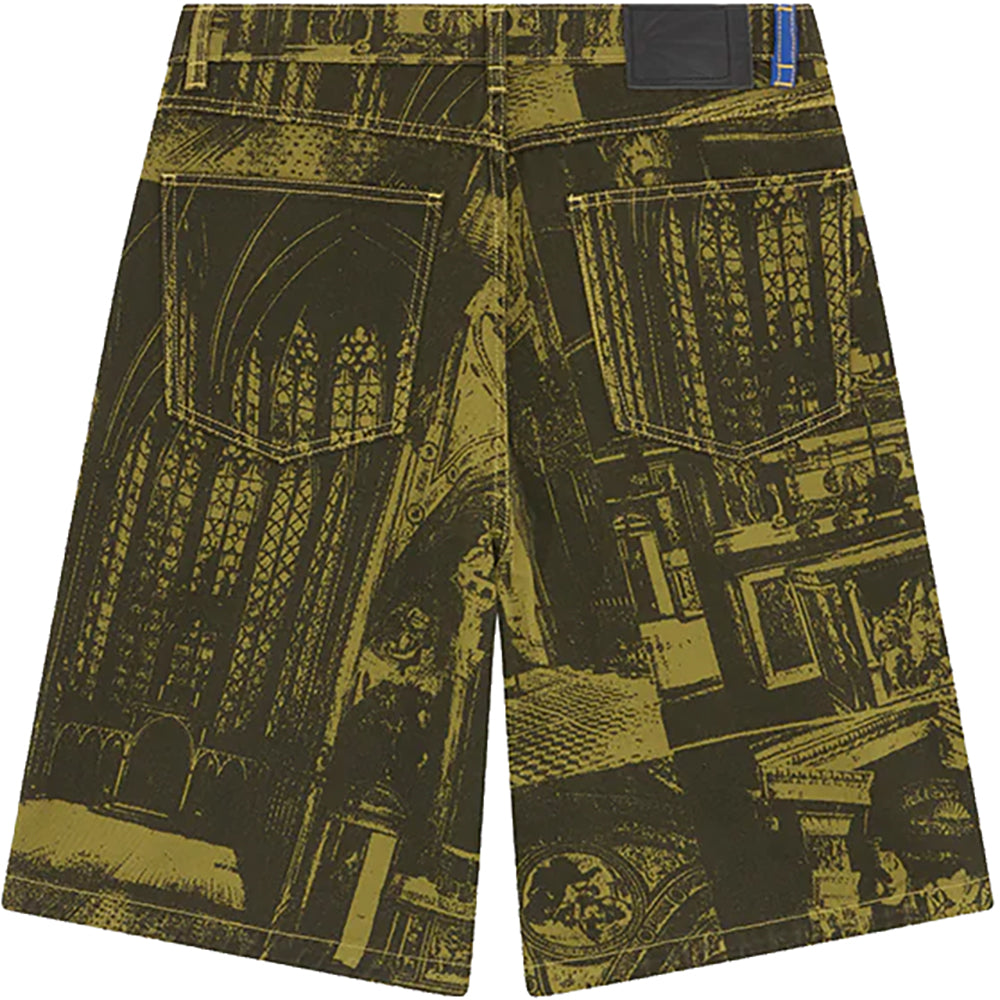 Rassvet Cathedral Denim Shorts Multicolour