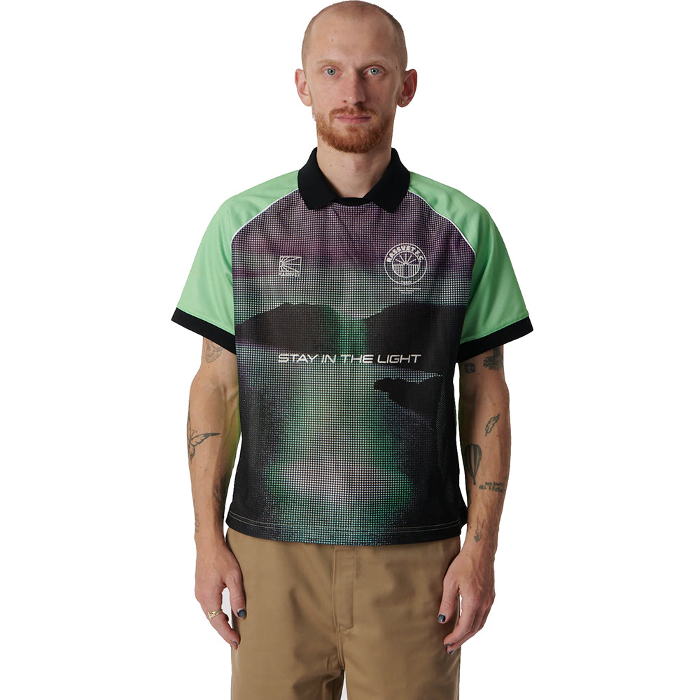 Rassvet FC Football Short Sleeve Jersey Lime Green/Multicolour