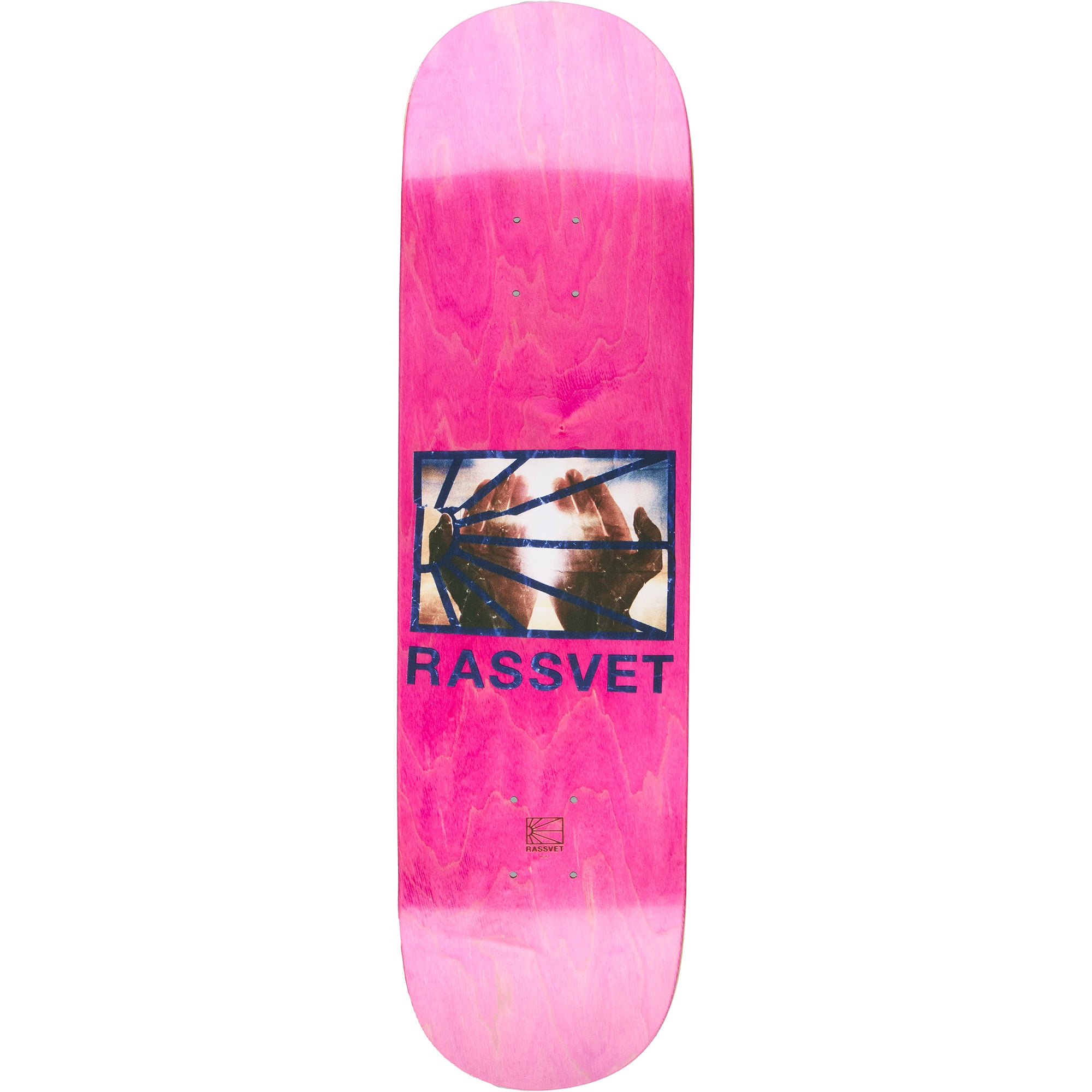 Rassvet Hands Logo Team Skateboard Deck 8.25"