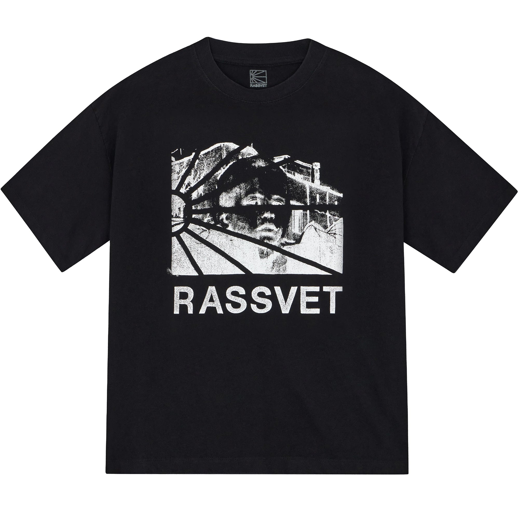 Rassvet Heritage Logo Tee Black