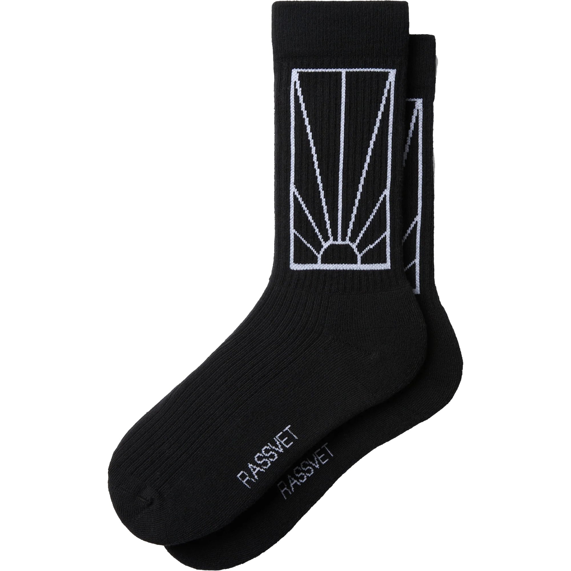 Rassvet Logo Socks Black