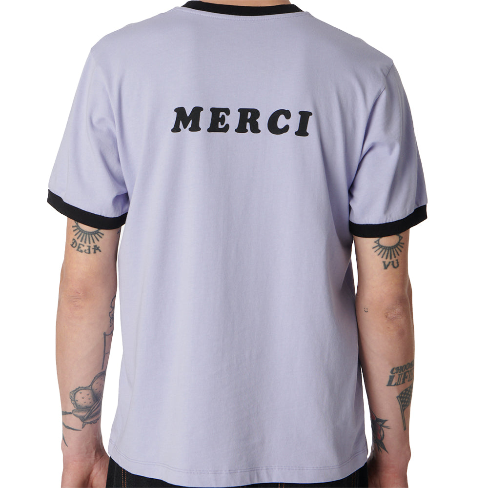Rassvet Merci Ringer T Shirt Lavender
