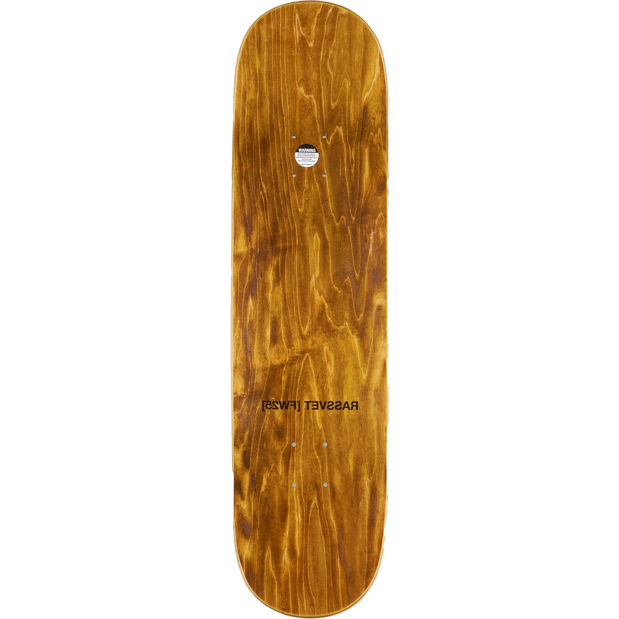 Rassvet Plaid Collection Team Skateboard Deck 8.375"